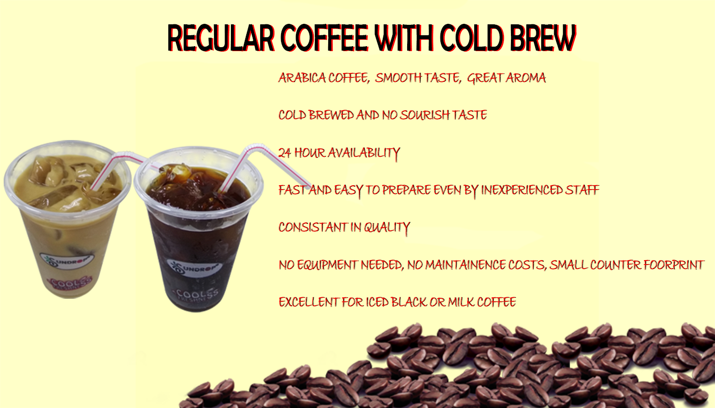 Sundrop Cold Brewed Coffee